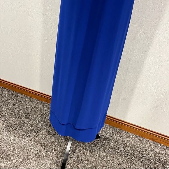 Kate & Mallory Casual royal Sleeveless hi-low maxi Dress - Picture 5 of 13